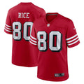 San Francisco 49ers Jerry Rice Nike Scarlet Retired Player Alternate Game Jersey product image 1, provided for visual