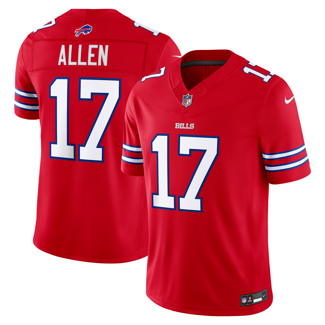 Buffalo Bills Josh Allen Nike Royal Team Vapor F.U.S.E. Stitched Limited Jersey product image 7, provided for visual