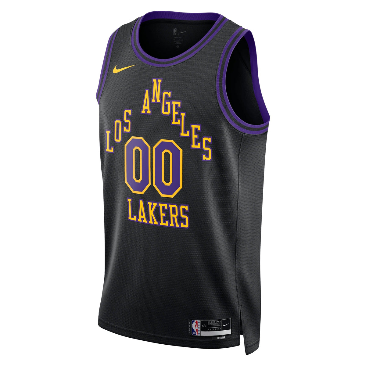 Nike Los Angeles Lakers 2025/26 City Edition Swingman Jersey - Custom - Unisex product image 3, provided for visual