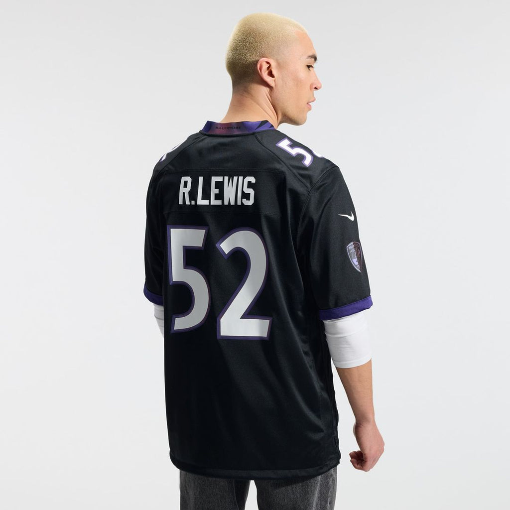 Baltimore Ravens Ray Lewis Nike Black Alternate Retired Player Game Jersey product image 3, provided for visual reference