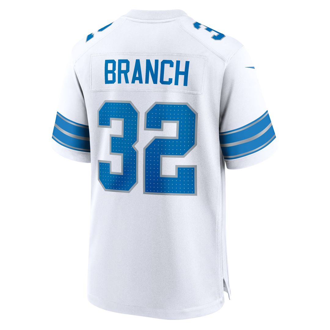 Detroit Lions Brian Branch Nike Black Alternate Game Jersey product image 23, provided for visual reference and product