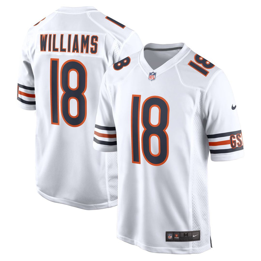 Chicago Bears Caleb Williams Nike Orange Alternate Player Game Jersey product image 13, provided for visual reference and