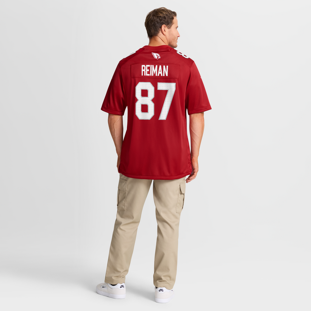 Arizona Cardinals Tip Reiman Nike Cardinal Team Game Jersey product image 8, provided for visual reference and product