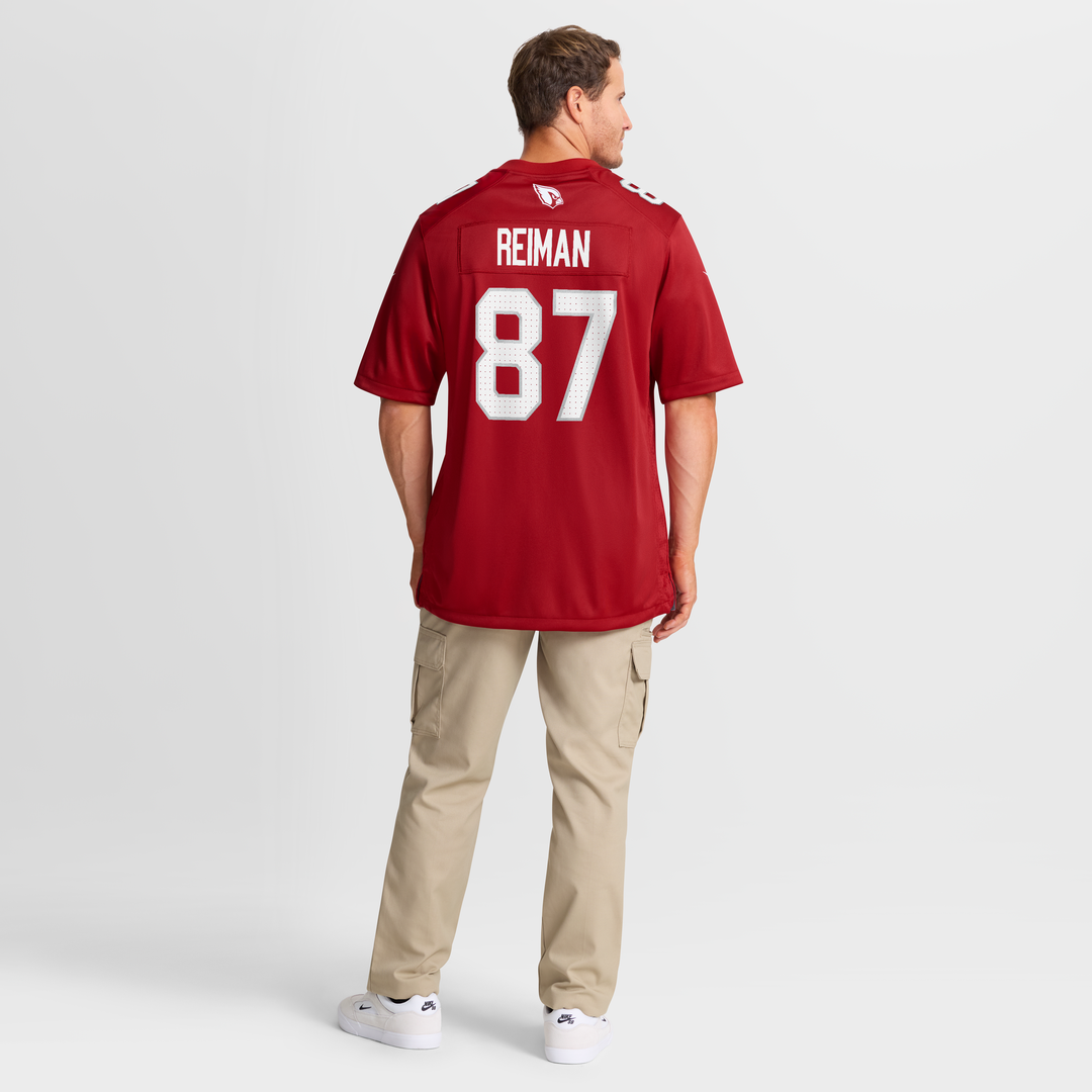 Arizona Cardinals Tip Reiman Nike Cardinal Team Game Jersey product image 8, provided for visual reference and product