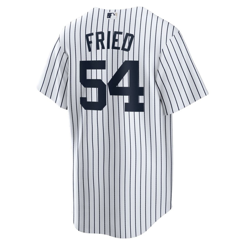 New York Yankees Max Fried Nike White Home Replica Player Jersey product image 3, provided for visual reference and product