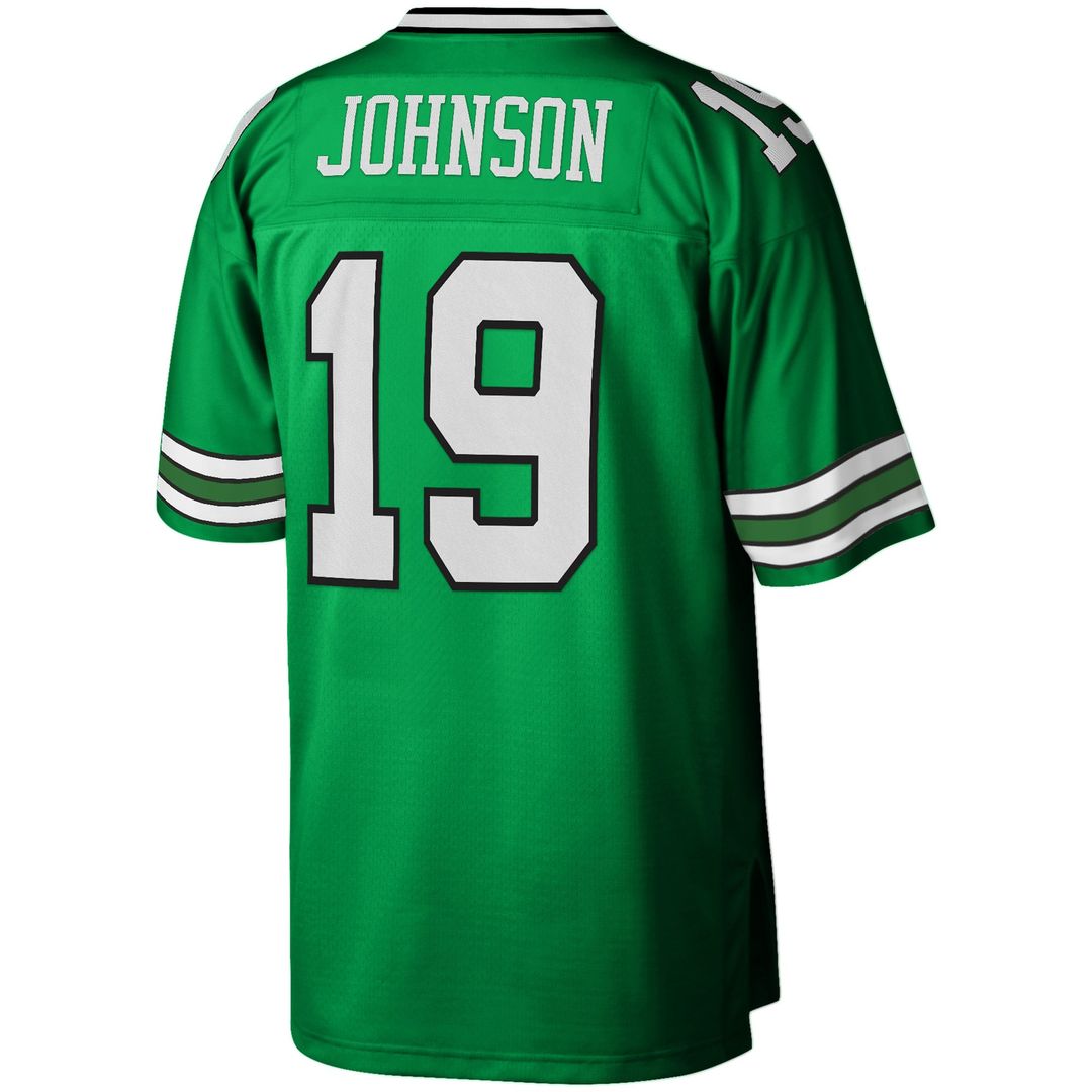 New York Jets Keyshawn Johnson Mitchell & Ness Kelly Green Legacy Replica Jersey product image 3, provided for visual