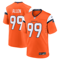 Denver Broncos Zach Allen Nike Orange Team Game Jersey product image 1, provided for visual reference and product detail