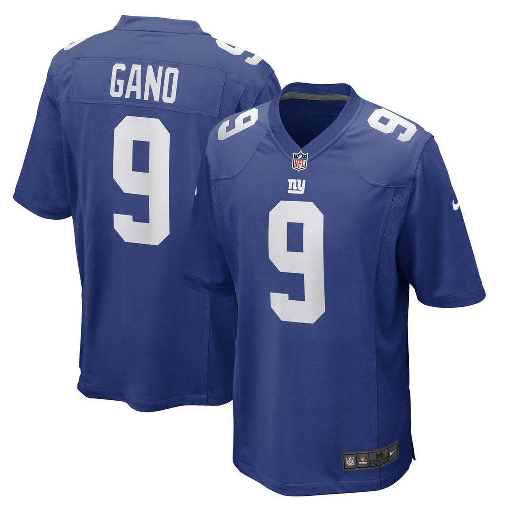New York Giants Graham Gano Nike Royal Team Game Player Jersey product image 1, provided for visual reference and product