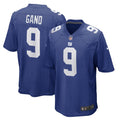 New York Giants Graham Gano Nike Royal Team Game Player Jersey product image 1, provided for visual reference and product