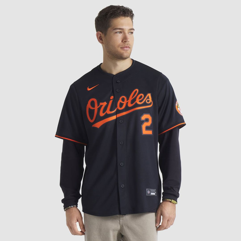 Baltimore Orioles Gunnar Henderson Nike Black Alternate Limited Player Jersey product image 15, provided for visual