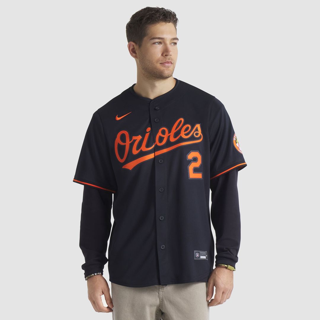 Baltimore Orioles Gunnar Henderson Nike Black Alternate Limited Player Jersey product image 15, provided for visual