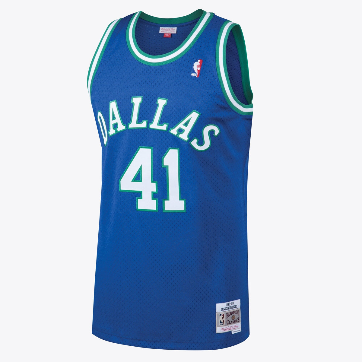 Dallas Mavericks Dirk Nowitzki 1998 Hardwood Classics Road Swingman Jersey By Mitchell & Ness - Royal product image 2,