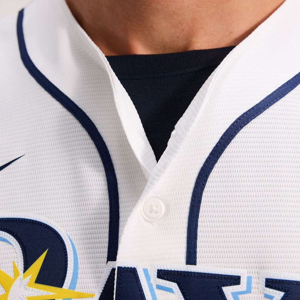 Tampa Bay Rays Yandy Díaz Nike White Home Replica Jersey product image 13, provided for visual reference and product detail
