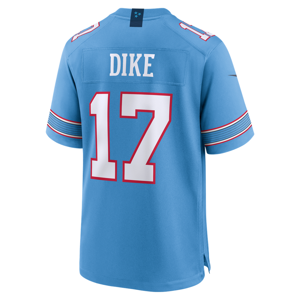 Tennessee Titans Chimere Dike Nike White Game Jersey product image 15, provided for visual reference and product detail
