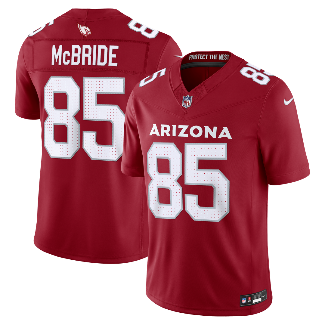 Arizona Cardinals Trey McBride Nike Cardinal Team Vapor F.U.S.E. Stitched Limited Jersey product image 1, provided for