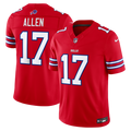 Buffalo Bills Josh Allen Nike Red Alternate Vapor F.U.S.E. Stitched Limited Jersey product image 1, provided for visual