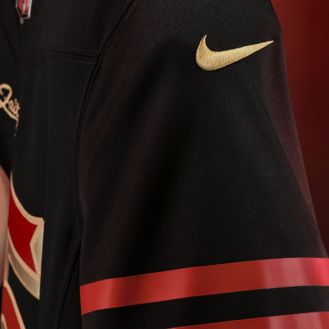 San Francisco 49ers Kyle Juszczyk Nike Black Rivalries Collection Stitched Limited Jersey product image 12, provided for