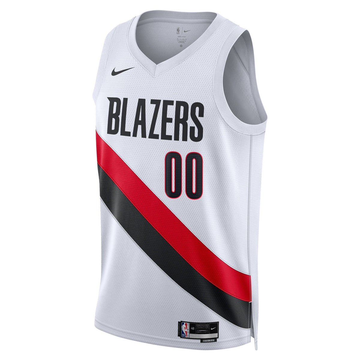 Portland Trail Blazers Nike Replica Association Swingman Jersey - Unisex product image 3, provided for visual reference and