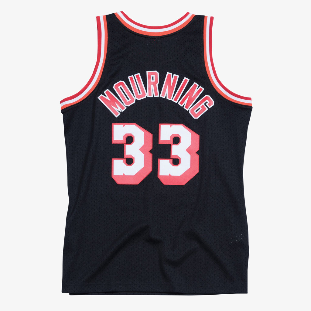 Men's Mitchell & Ness Alonzo Mourning Black Miami Heat product image 3