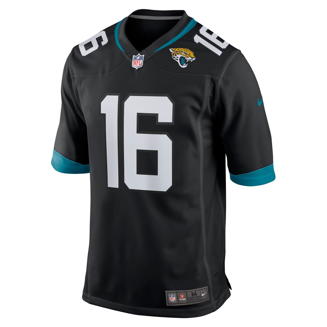 Jacksonville Jaguars Trevor Lawrence Nike White Game Jersey product image 8, provided for visual reference and product
