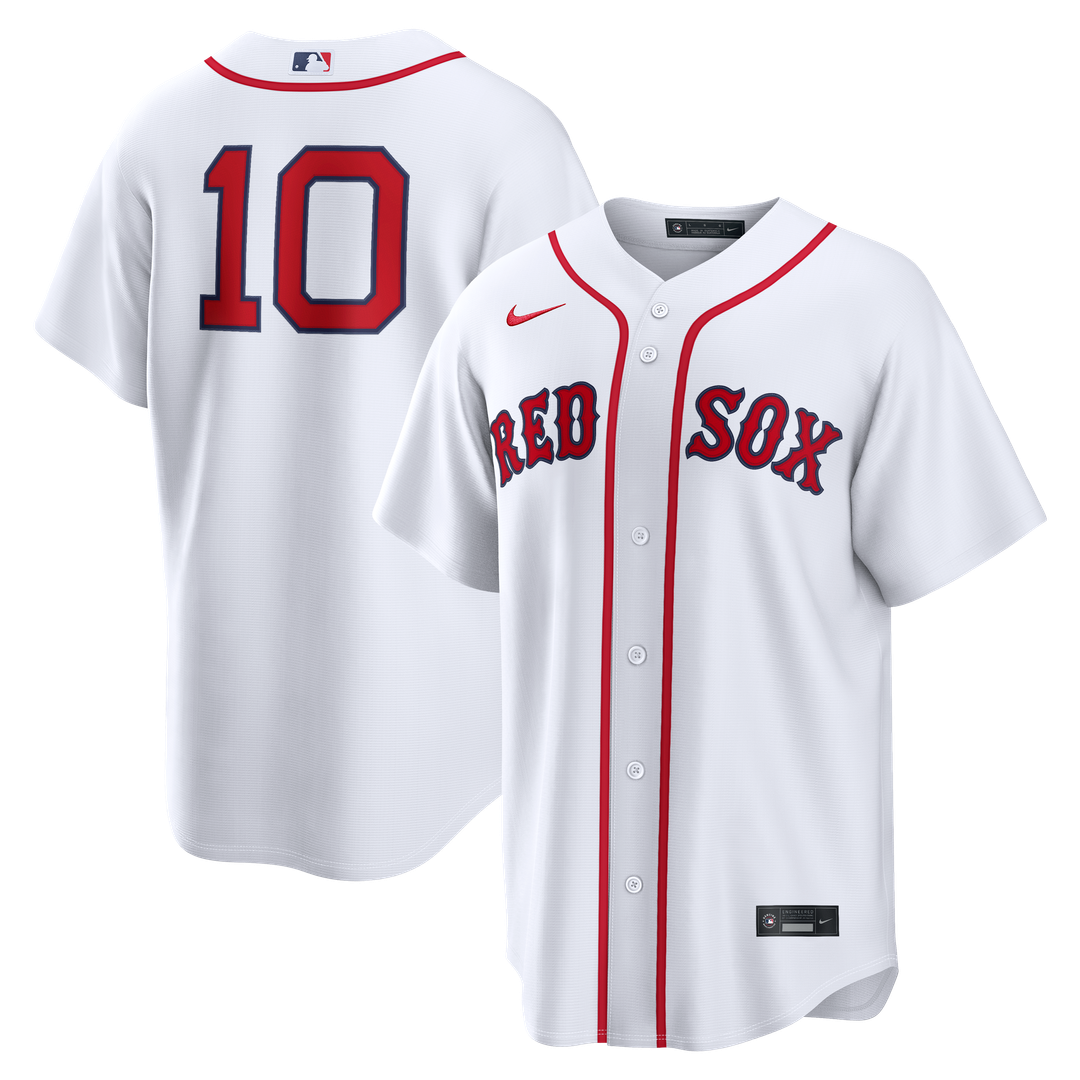 Boston Red Sox Trevor Story Nike White Home Replica Jersey product image 1, provided for visual reference and product detail