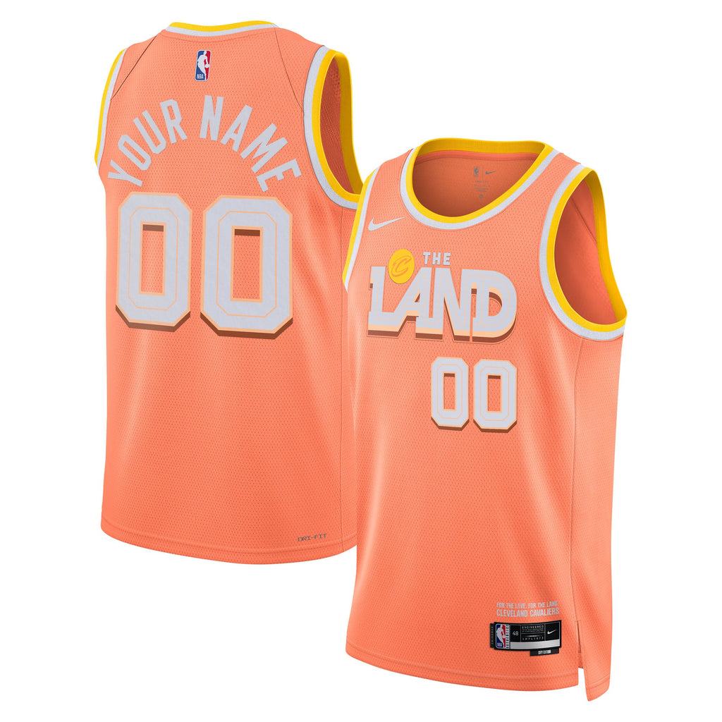 Nike Cleveland Cavaliers 2025/26 City Edition Swingman Jersey - Custom - Unisex product image 2, provided for visual