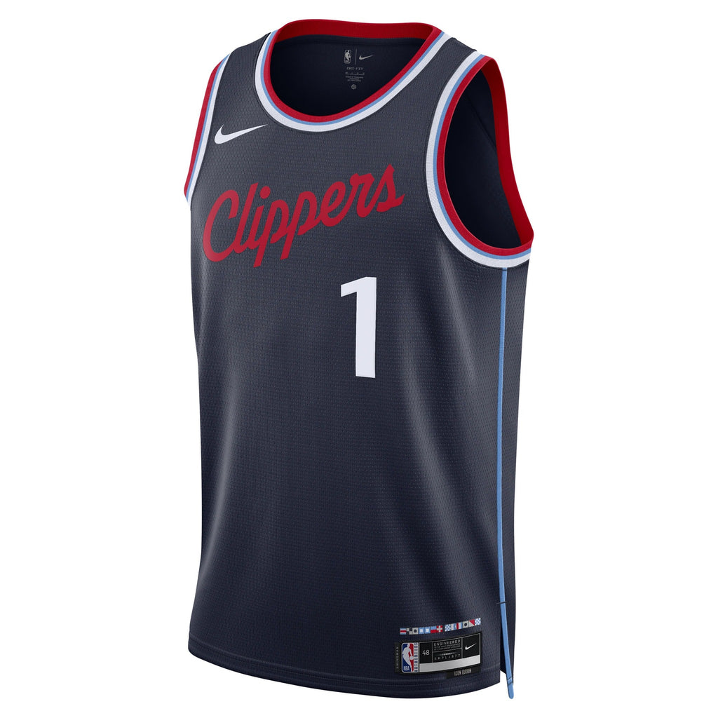 LA Clippers Nike Replica Icon Swingman Jersey - Navy product image 3