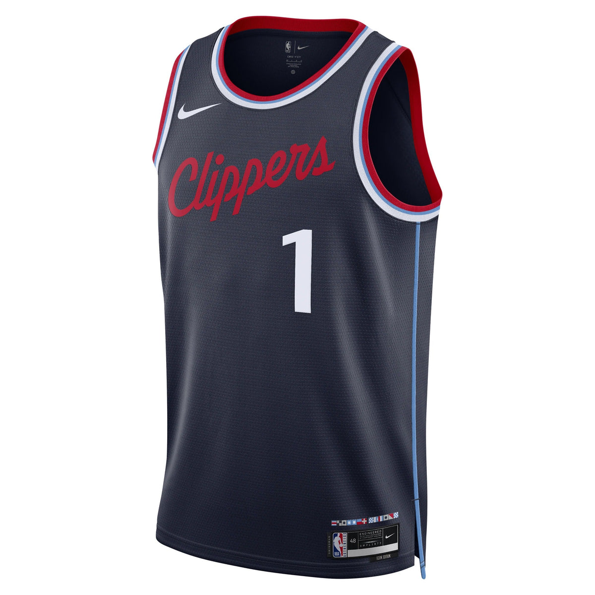 LA Clippers Nike Replica Icon Swingman Jersey - Navy product image 3