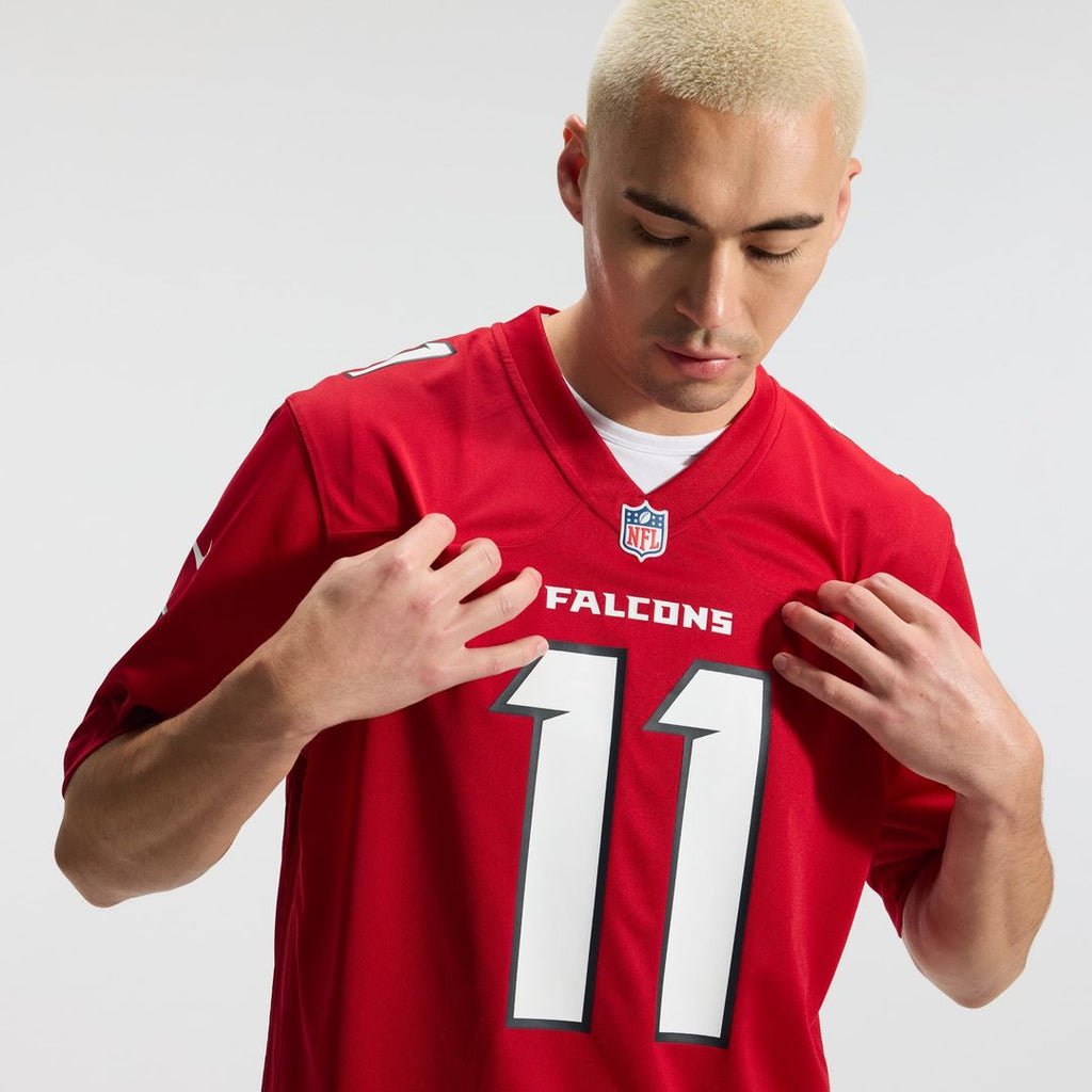 Atlanta Falcons Jalon Walker Nike Red Game Jersey product image 23, provided for visual reference and product detail review