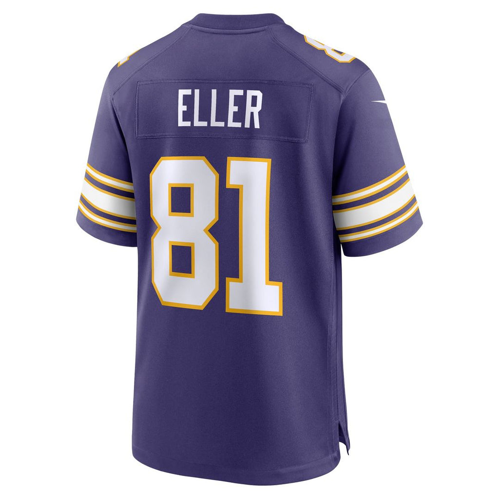 Minnesota Vikings Carl Eller Nike Purple Retired Player Alternate Game Jersey product image 3, provided for visual reference