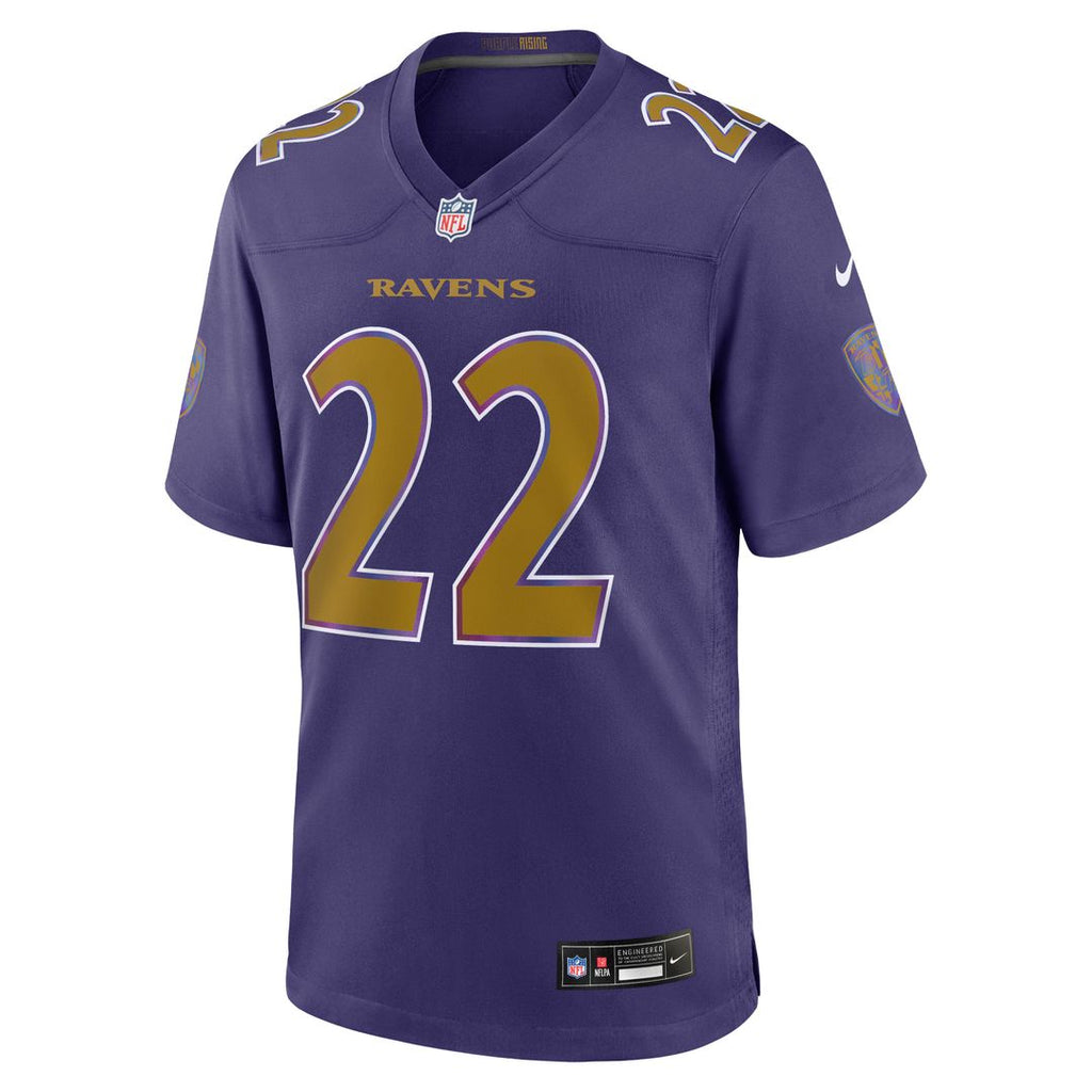 Baltimore Ravens Derrick Henry Nike Black Alternate Game Jersey product image 28, provided for visual reference and product