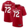 Arizona Cardinals Hjalte Froholdt Nike Cardinal Team Game Jersey product image 1, provided for visual reference and product