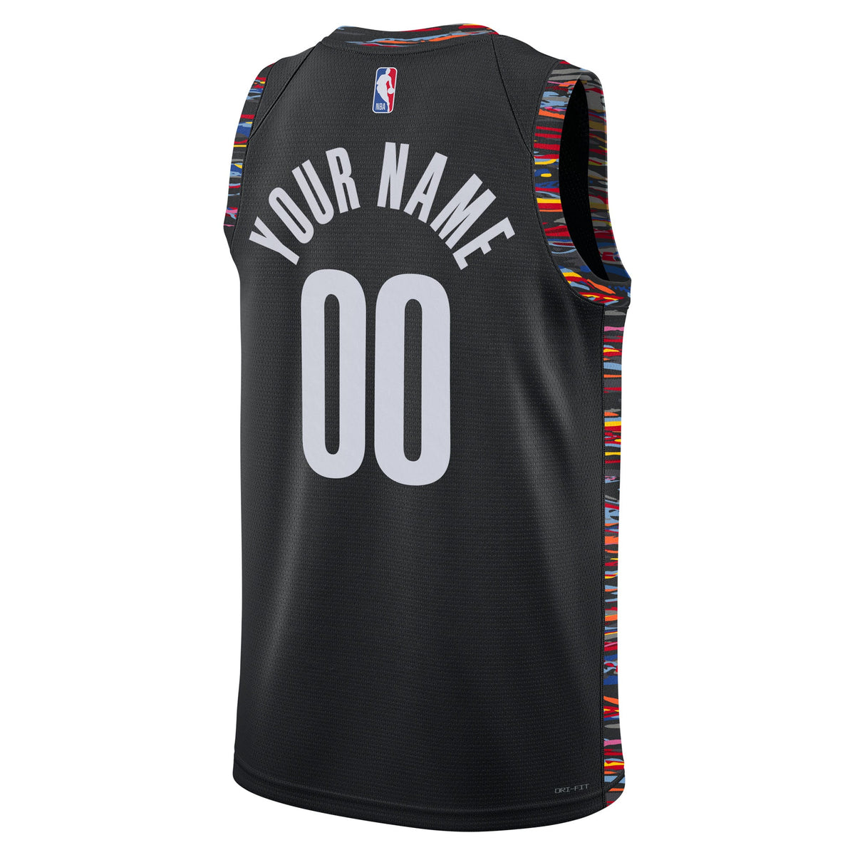 Nike Brooklyn Nets 2025/26 City Edition Swingman Jersey - Custom - Unisex product image 4, provided for visual reference and