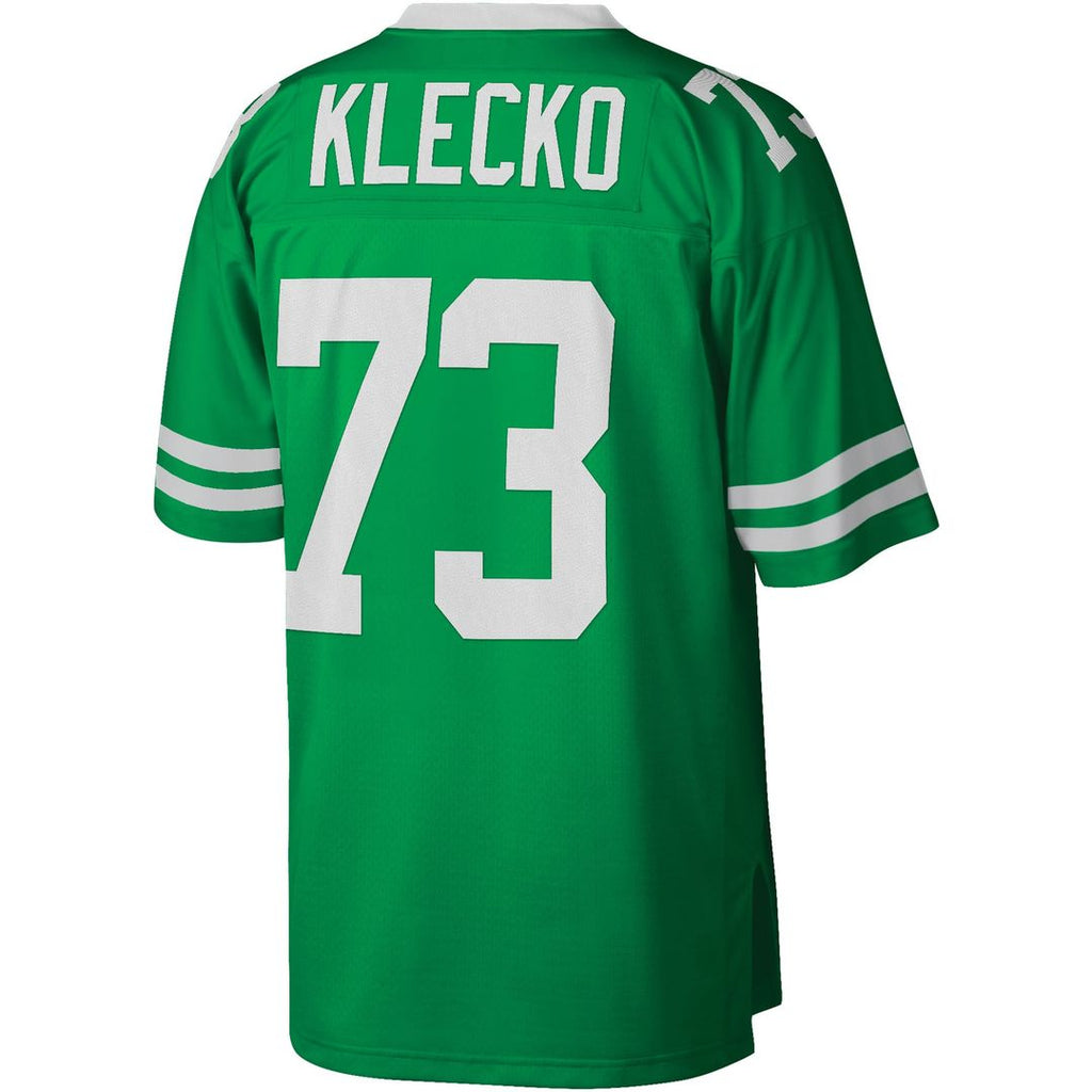 New York Jets Joe Klecko Mitchell & Ness Kelly Green Legacy Replica Jersey product image 3, provided for visual reference