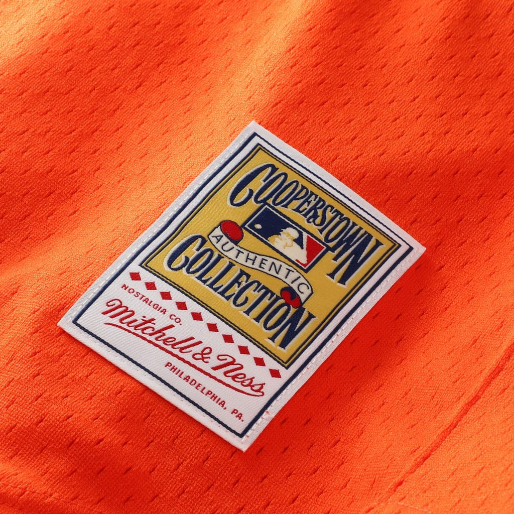 Detroit Tigers Kirk Gibson Mitchell & Ness Orange Cooperstown Collection Mesh Batting Practice Button-Up Jersey product