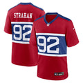 New York Giants Michael Strahan Nike Century Red Alternate Retired Player Game Jersey product image 1, provided for visual