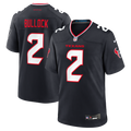 Houston Texans Calen Bullock Nike Navy Team Game Jersey product image 1, provided for visual reference and product detail