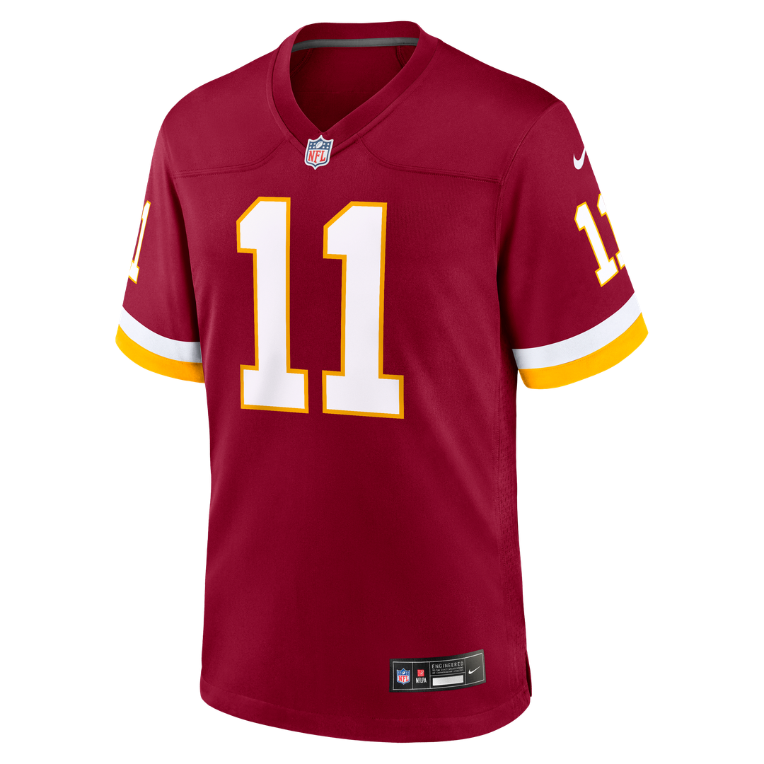 Washington Commanders Luke McCaffrey Nike Burgundy Game Jersey product image 9, provided for visual reference and product