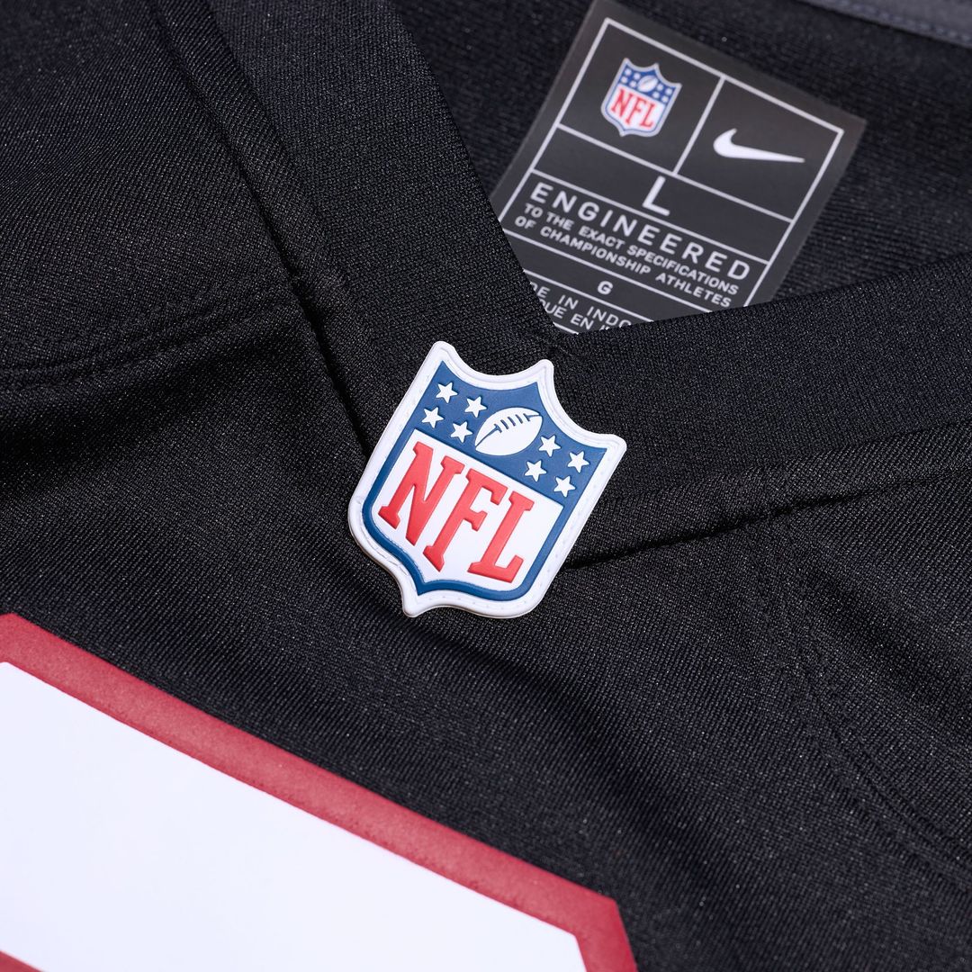 Atlanta Falcons Michael Penix Jr. Nike Red Game Jersey product image 32, provided for visual reference and product detail