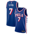 Philadelphia 76ers Nike Icon Edition Swingman Jersey - Royal - Jaylen Brown - Youth product image 1, provided for visual