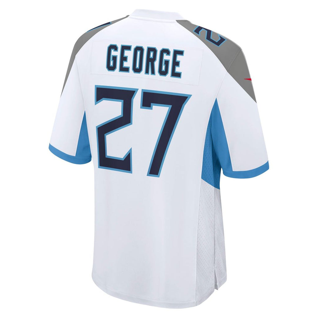 Tennessee Titans Eddie George Nike White Retired Player Game Jersey product image 3, provided for visual reference and