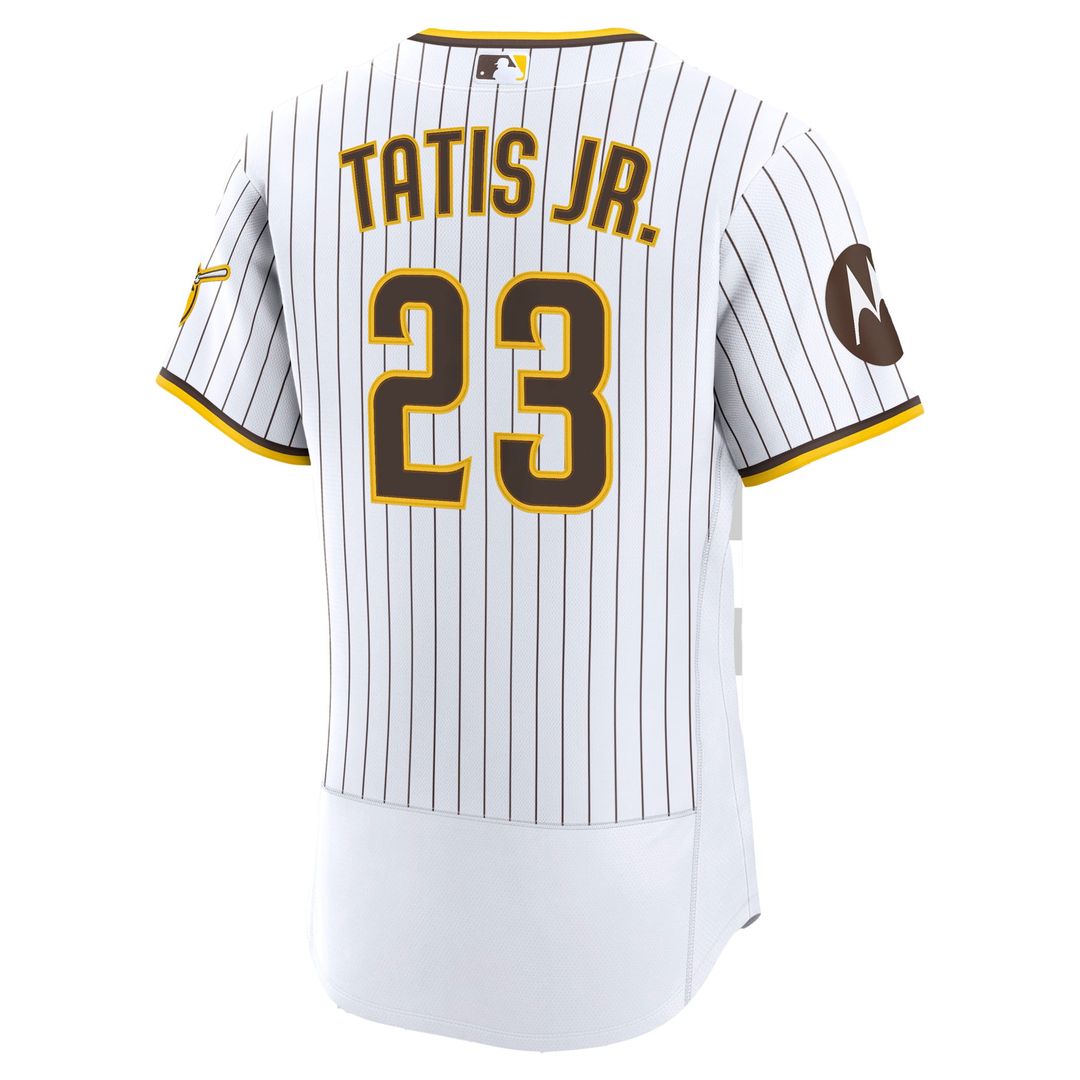 San Diego Padres Fernando Tatis Jr. Nike Sand Alternate Authentic Sponsor Patch Jersey product image 9, provided for visual
