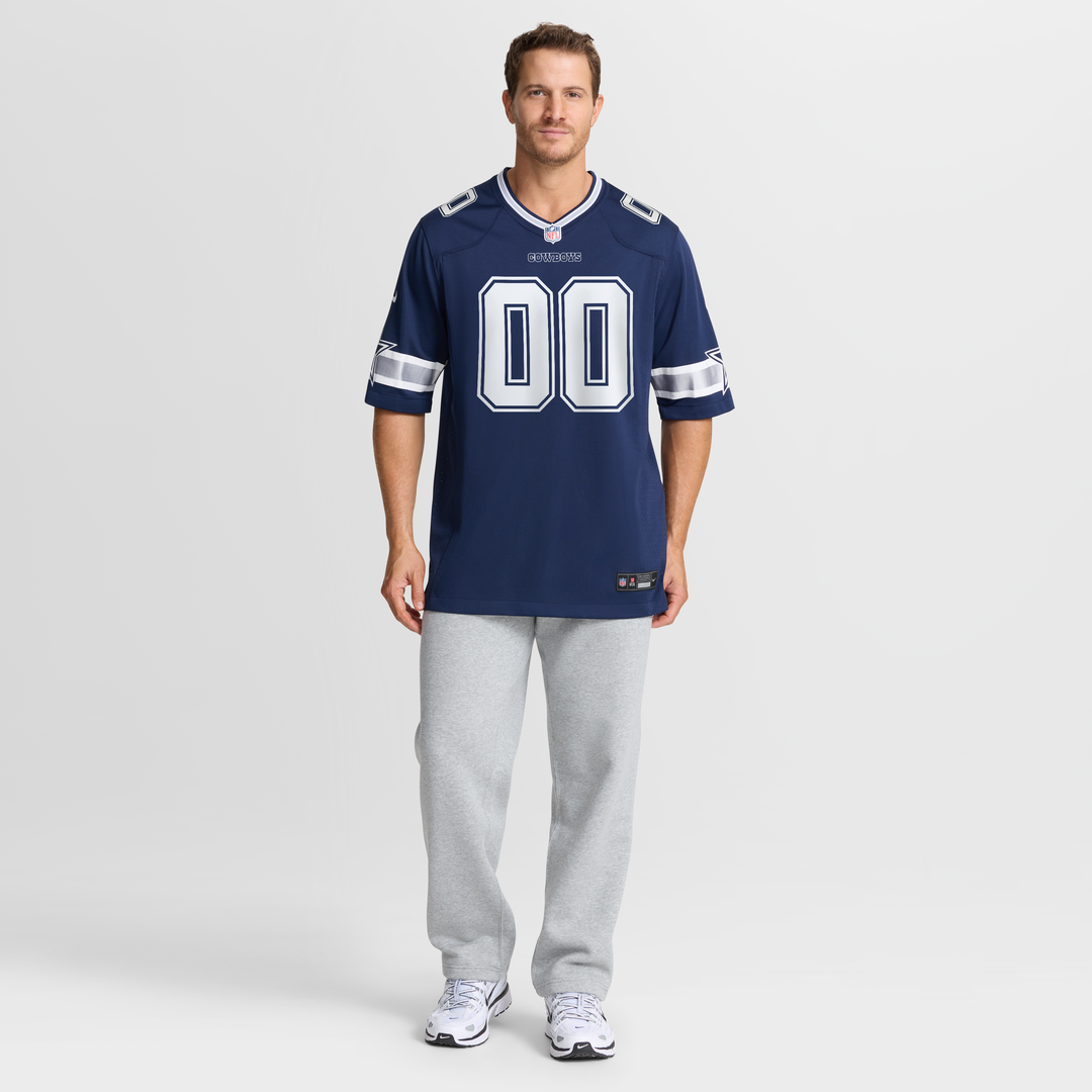 Dallas Cowboys Nike Navy Custom Game Jersey product image 15, provided for visual reference and product detail review