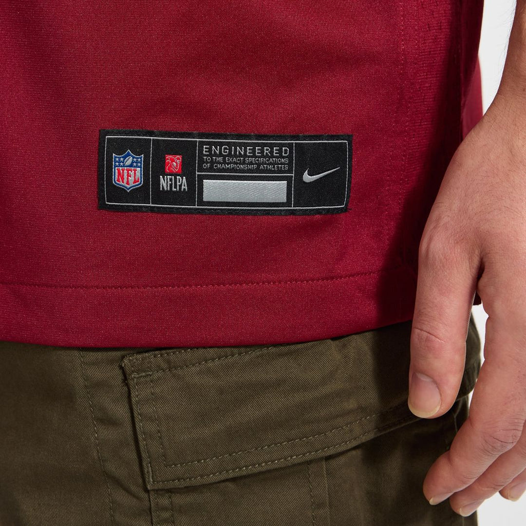 Hail Raiser Washington Commanders Terry McLaurin Nike Black Alternate Game Jersey product image 34, provided for visual