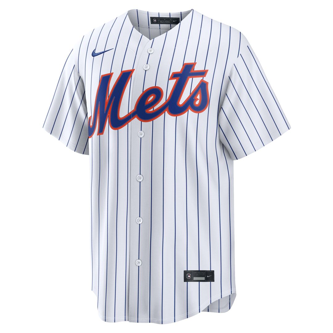 New York Mets Luis Torrens Nike White Home Replica Jersey product image 2, provided for visual reference and product detail