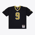 New Orleans Saints Drew Brees Mitchell & Ness Black Big & Tall 2009 Legacy Retired Player Jersey product image 1, provided