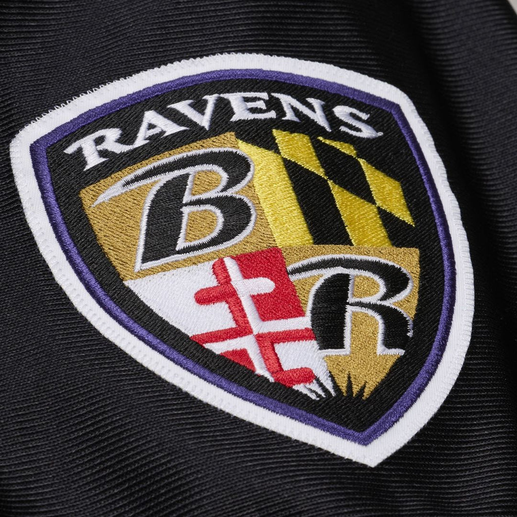 Baltimore Ravens Deion Sanders Mitchell & Ness Black 2005 Authentic Throwback Jersey product image 10, provided for visual