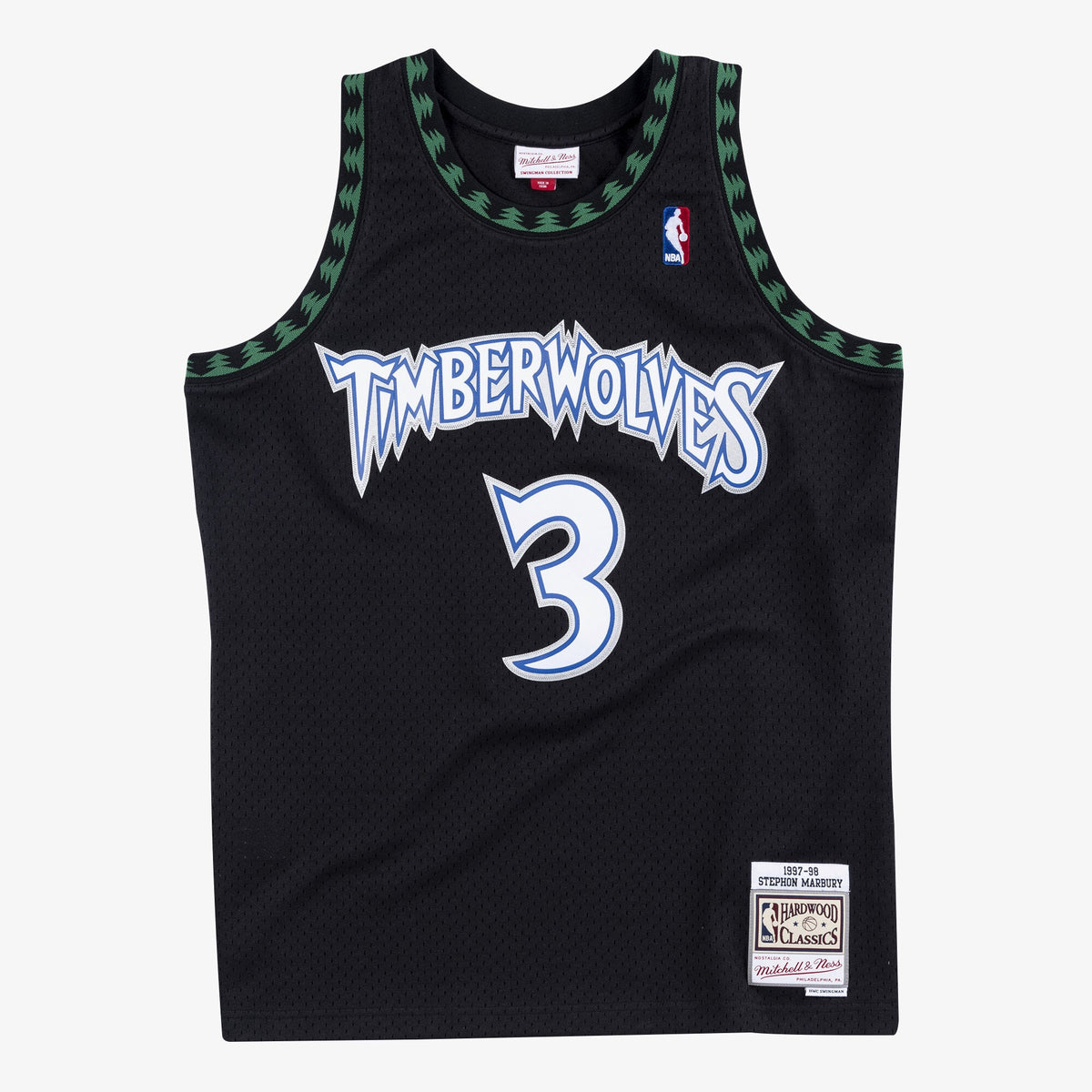 Minnesota Timberwolves Mitchell & Ness Swingman Jersey Alternate Stephon Marbury 1997-98 product image 2, provided for