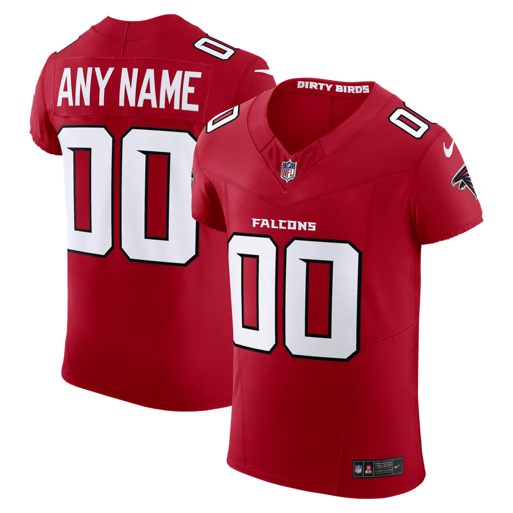 Atlanta Falcons Nike Red Vapor F.U.S.E. Elite Custom Jersey product image 1, provided for visual reference and product