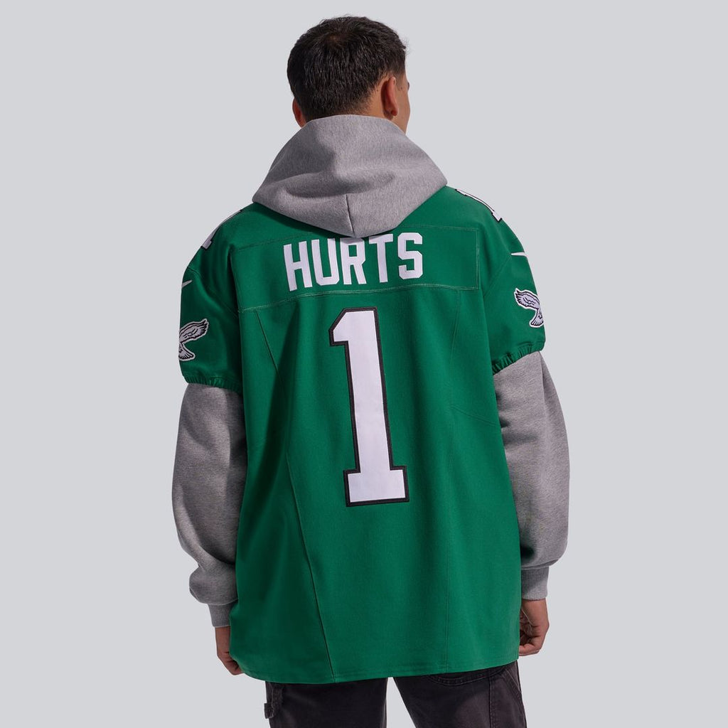 Philadelphia Eagles Jalen Hurts Nike Kelly Green Alternate Vapor F.U.S.E. Elite Jersey product image 17, provided for visual